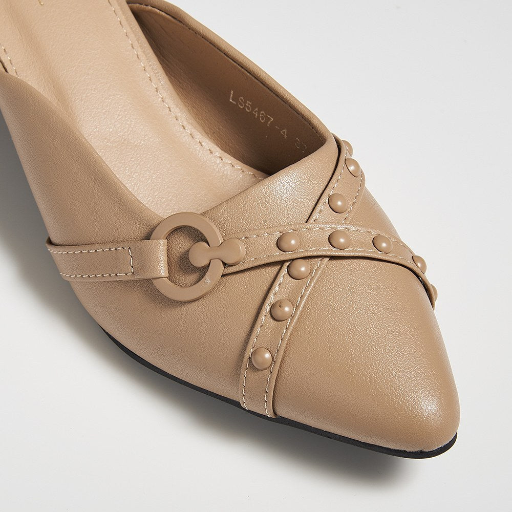 POLO HILL Ladis Casual Slide On Heels PLSH-LS5467