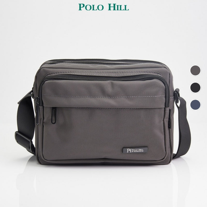 Load image into Gallery viewer, POLO HILL Mens Water Resistant Nylon Sling Bag C-PHSB-1755
