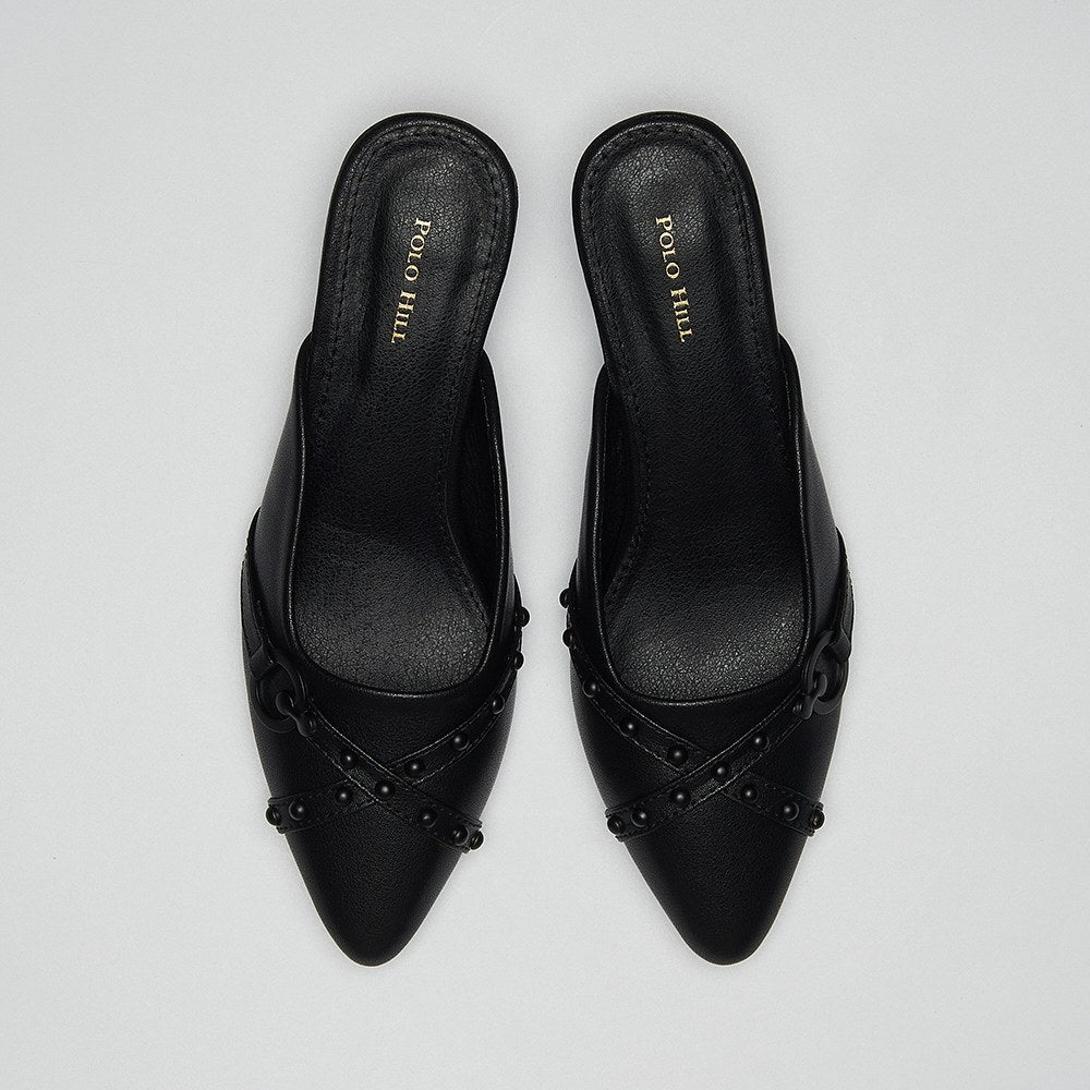 POLO HILL Ladis Casual Slide On Heels PLSH-LS5467