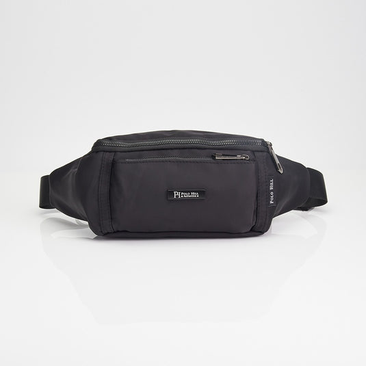 POLO HILL Mens Water Resistant Nylon Sling Bag C-PHSB-1756