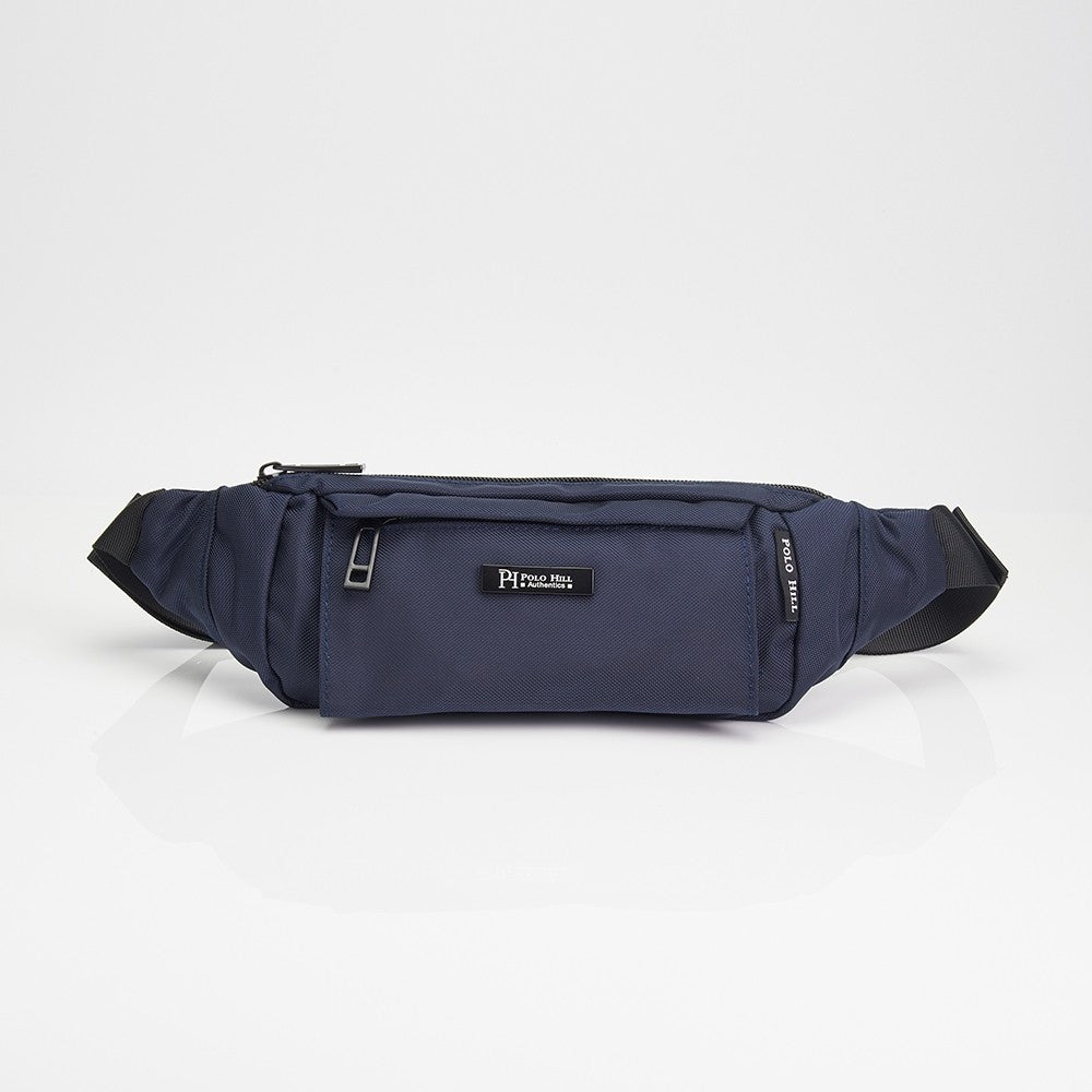 POLO HILL Mens Water Resistant Nylon Sling Bag C-PHSB-1752