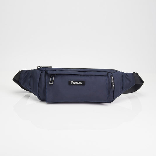 POLO HILL Mens Water Resistant Nylon Sling Bag C-PHSB-1752