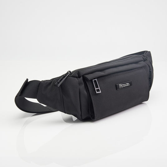 POLO HILL Mens Water Resistant Nylon Sling Bag C-PHSB-1752