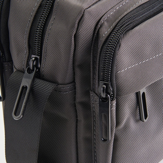 POLO HILL Mens Water Resistant Nylon Sling Bag C-PHSB-1755