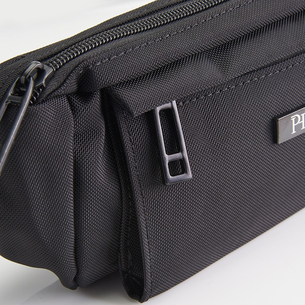 POLO HILL Mens Water Resistant Nylon Sling Bag C-PHSB-1752