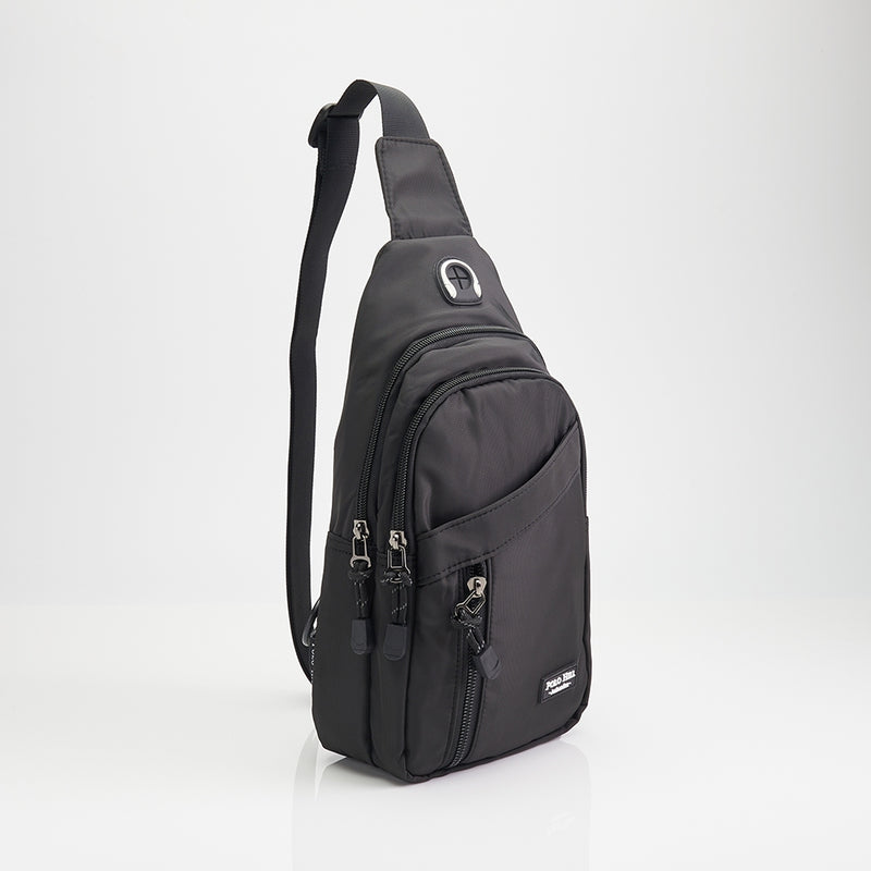 Load image into Gallery viewer, POLO HILL Mens Water Resistant Nylon Crossbody Chest Bag C-PHSB-1750
