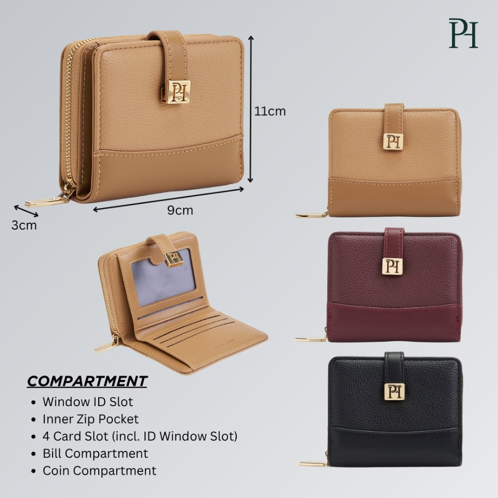 POLO HILL Ladies Bi-Fold Short Wallet PLWS-LW215