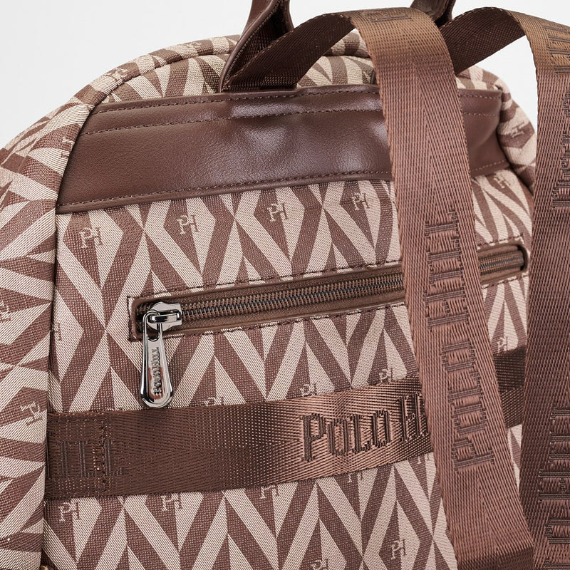 Load image into Gallery viewer, POLO HILL Ladies PHimond Monogram Backpack PHB-HB2362
