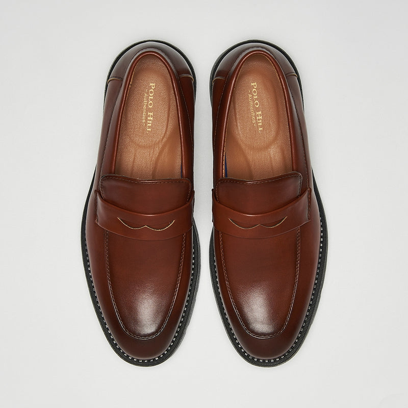 Load image into Gallery viewer, POLO HILL Men Formal Slip On Loafers PMSL-MS4265
