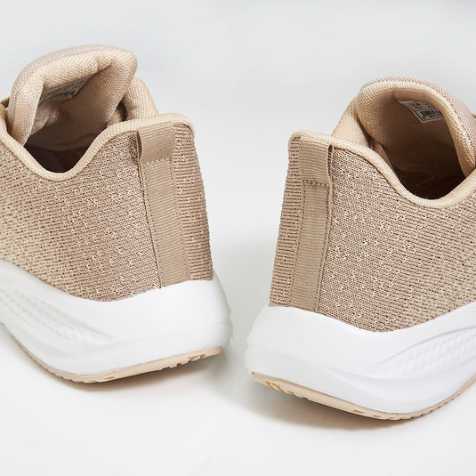 POLO HILL Ladies Lace Up Athleisure Knit Sneakers PLSA-LS5516
