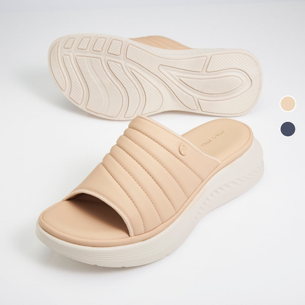 POLO HILL Ladies Casual Slide On Sandals PLSW-LS5496