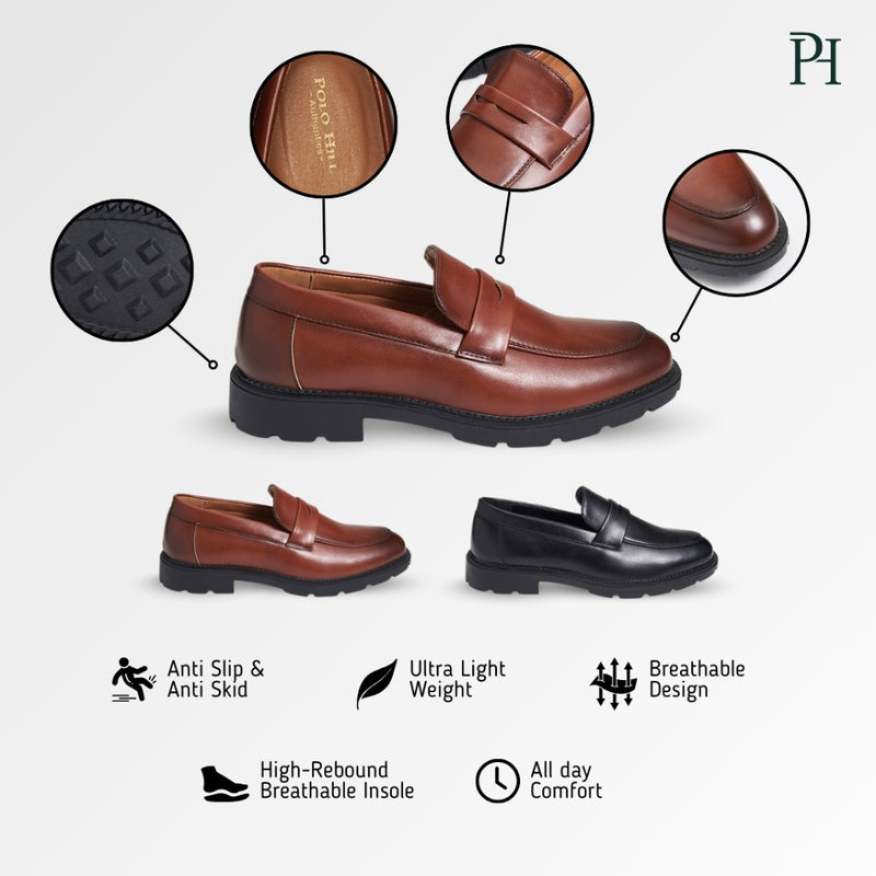 Load image into Gallery viewer, POLO HILL Men Formal Slip On Loafers PMSL-MS4265
