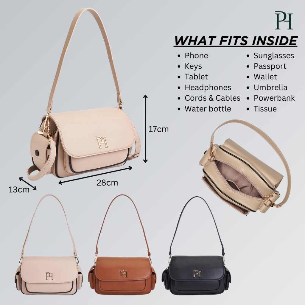 POLO HILL Ladies Casual Shoulder Underarm Bag PHU-HB2313