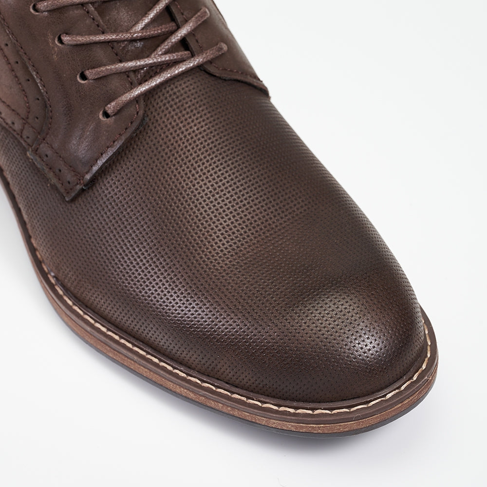 PERENNIAL HERITAGE Men Genuine Leather Lace Up Comfort Shoes PMSL-MGS4268