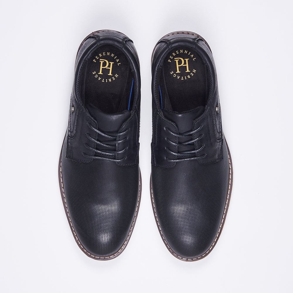 PERENNIAL HERITAGE Men Genuine Leather Lace Up Comfort Shoes PMSL-MGS4268
