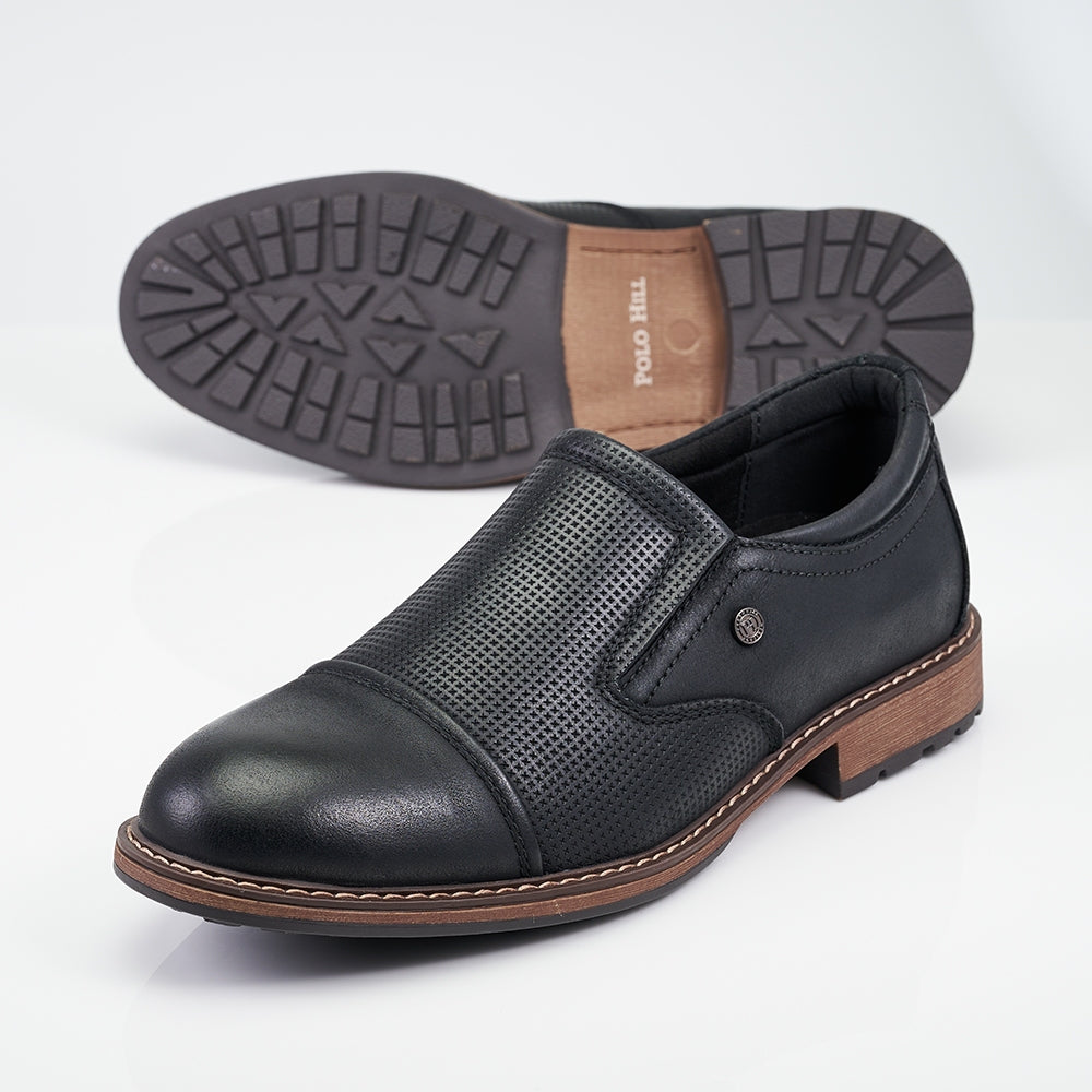 PERENNIAL HERITAGE Men Genuine Leather Slip On Comfort Shoes PMSL-MGS4267