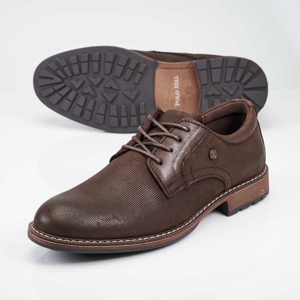 PERENNIAL HERITAGE Men Genuine Leather Lace Up Comfort Shoes PMSL-MGS4268