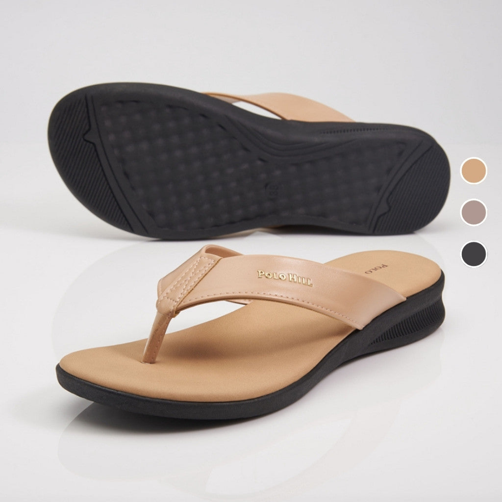 POLO HILL Ladies Casual Toe Post Sandals PLSS-LS5429
