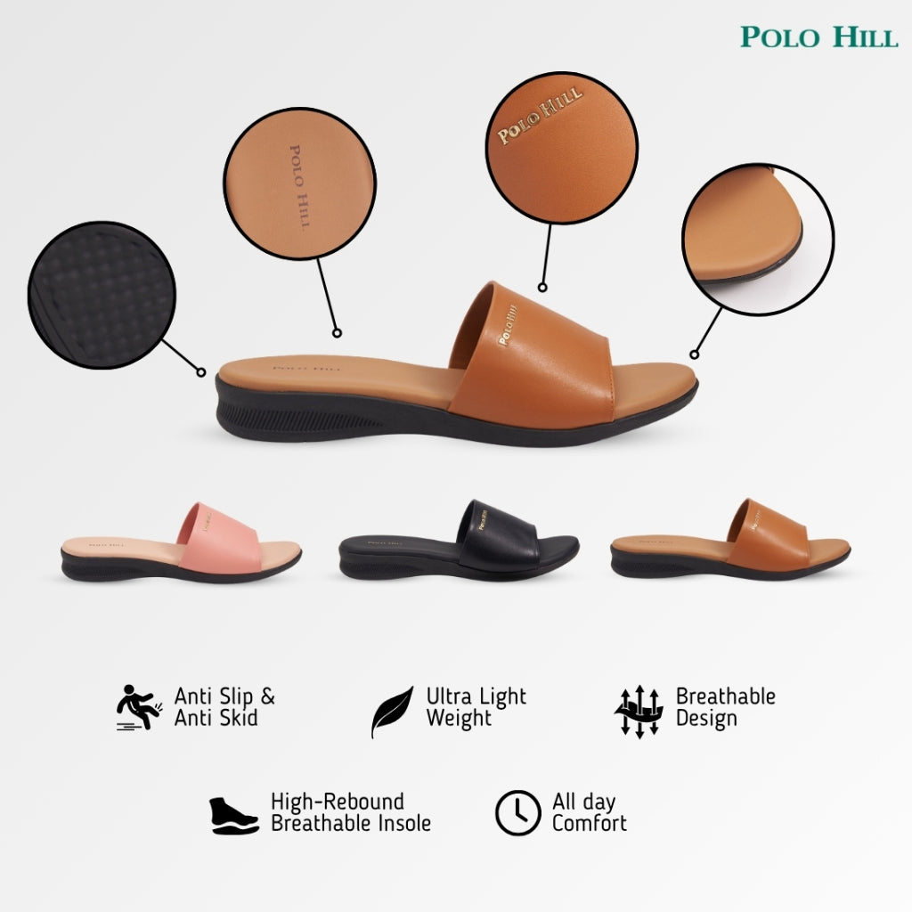 POLO HILL Ladies Casual Slide Sandals PLSS-LS5426