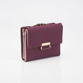 Polo Hill Ladies Tri-Fold with Kiss Lock Coin Pouch Purse PW116