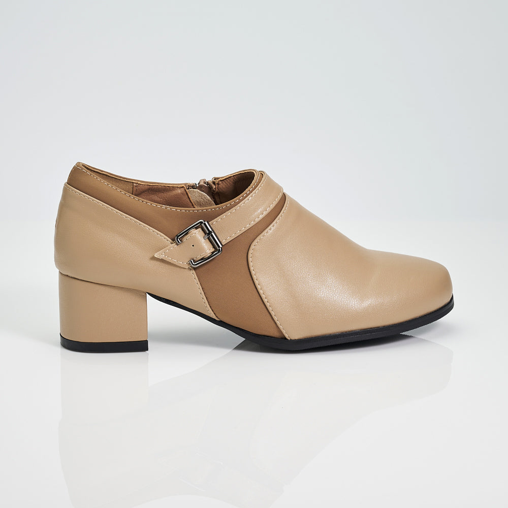 Low Cut Heeled Boots