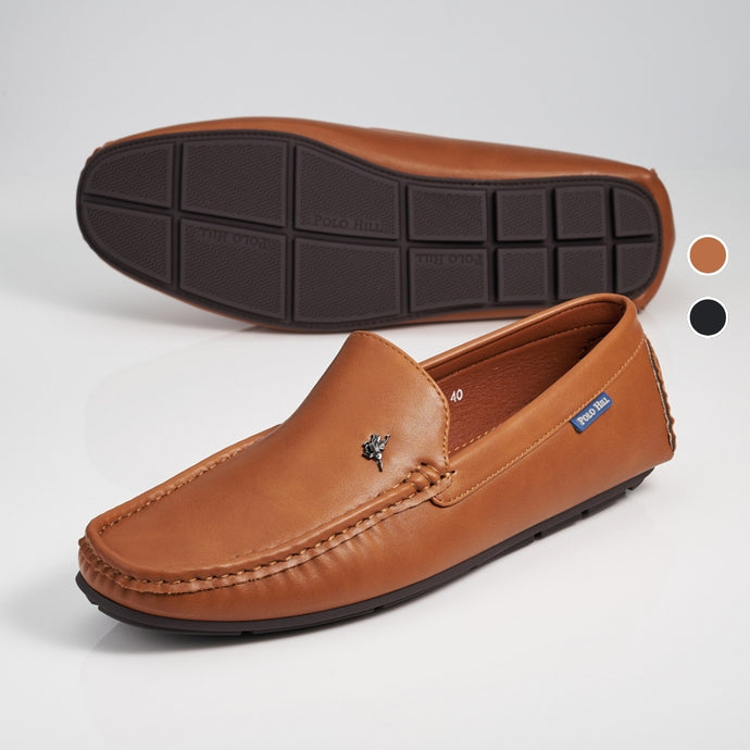 Faux Leather Moccassins Loafers