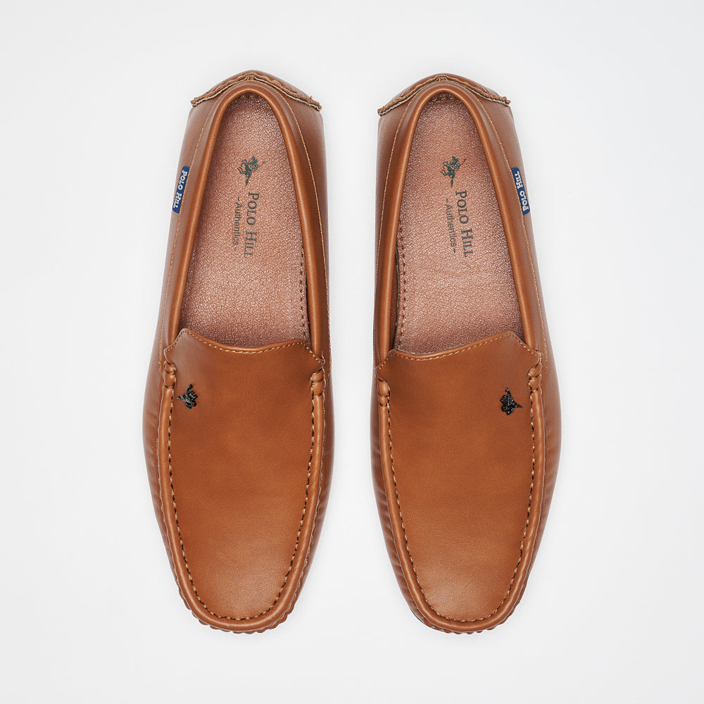 Faux Leather Moccassins Loafers