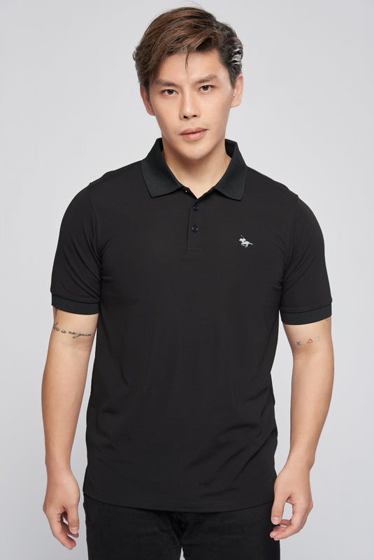 Men Slim Fit Polo Tee