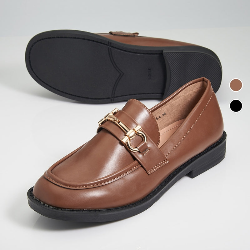 Load image into Gallery viewer, Ladies Low Heel Slip On Loafers
