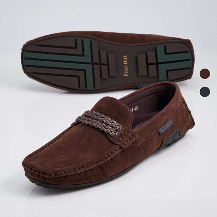 Men Slip On Suede Loafers