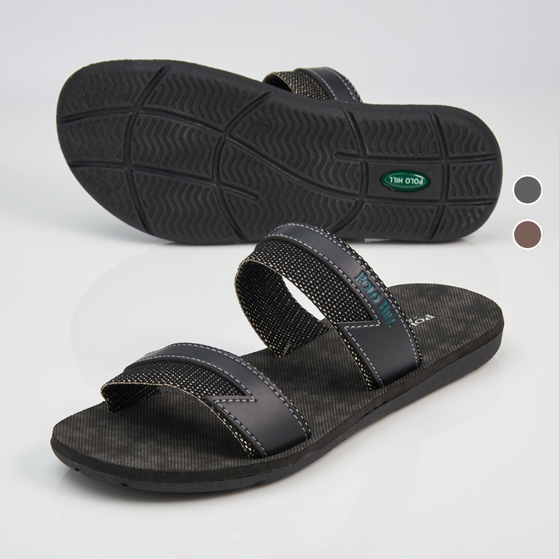 Load image into Gallery viewer, Men Two Band Slide Sandals
