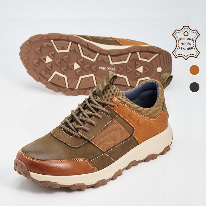 Men Genuine Leather Lace-Ups Shoes