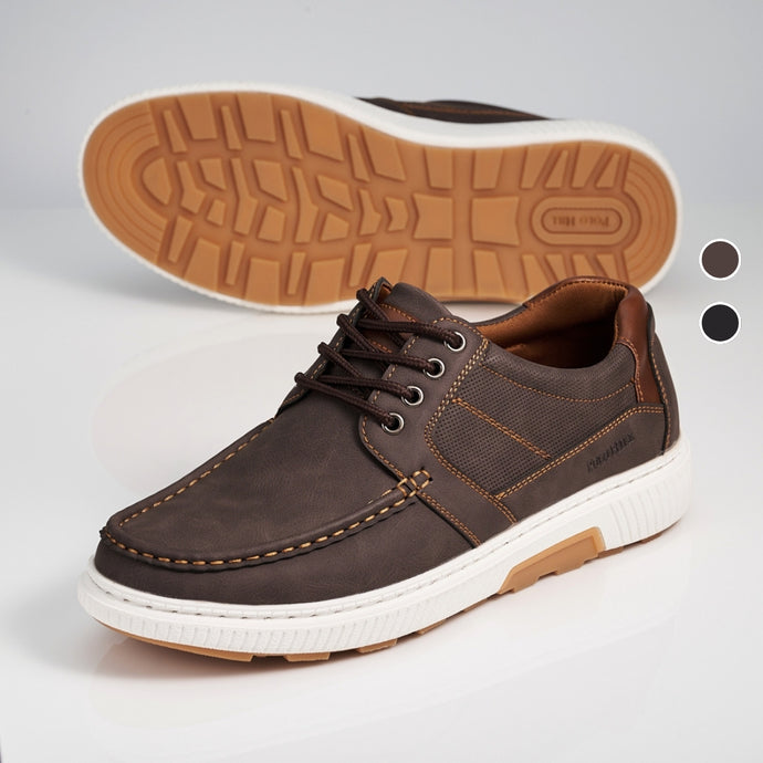 Men Lace Up Casual Lifestyle Shoes