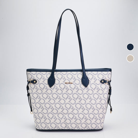 Ladies PHazelle Pattern Shoulder Tote Bag