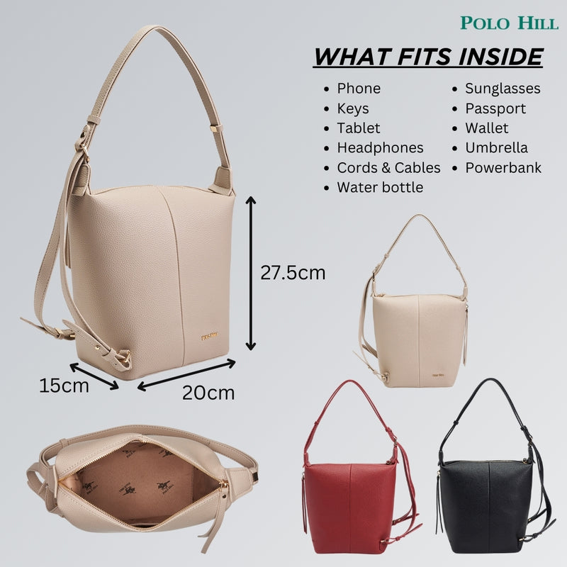 Load image into Gallery viewer, Ladies Giselle Multiway Carry Back and Sling Carry
