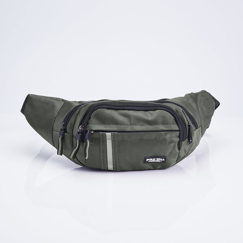 Load image into Gallery viewer, Men Water Resistant Nylon Fibre Waist Bag
