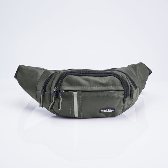 Men Water Resistant Nylon Fibre Waist Bag