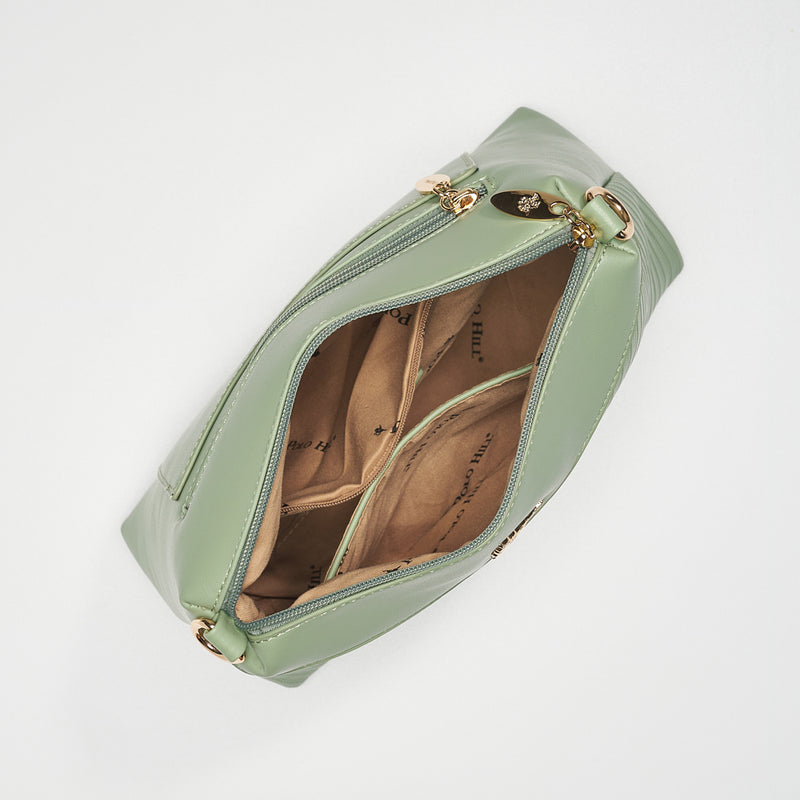 Load image into Gallery viewer, Tessellated Sling Bag with Structured Base
