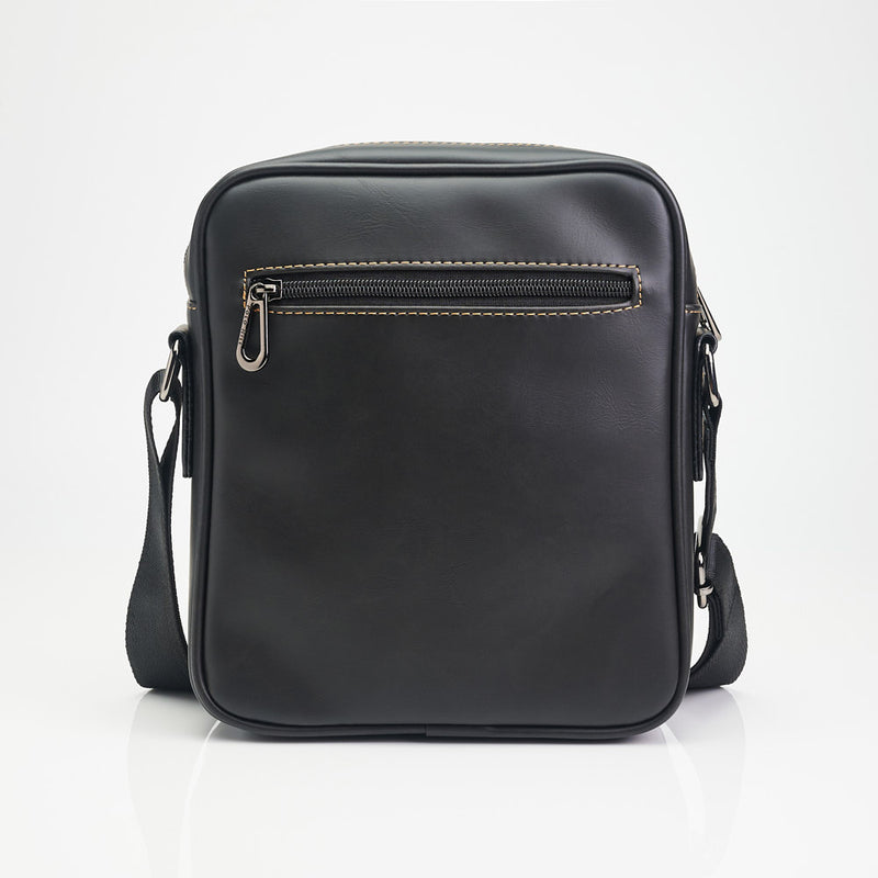Load image into Gallery viewer, Faux Leather Crossbody Messenger Bag

