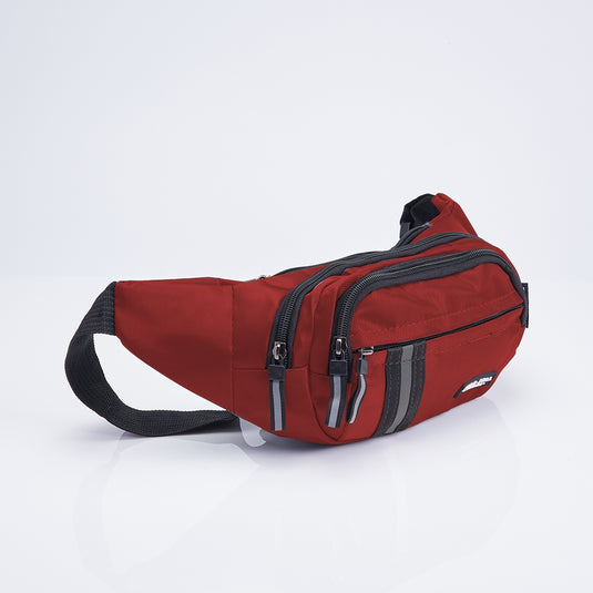 Men Water Resistant Nylon Fibre Waist Bag