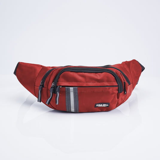 Men Water Resistant Nylon Fibre Waist Bag