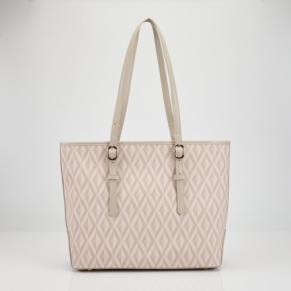 Ladies PHimond Monogram Shoulder Tote Bag