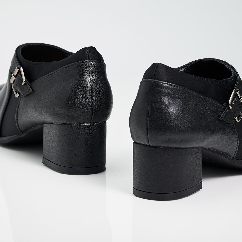 Low Cut Heeled Boots