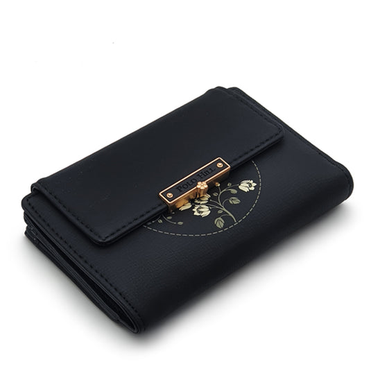 Snap Button Bi-Fold Wallet