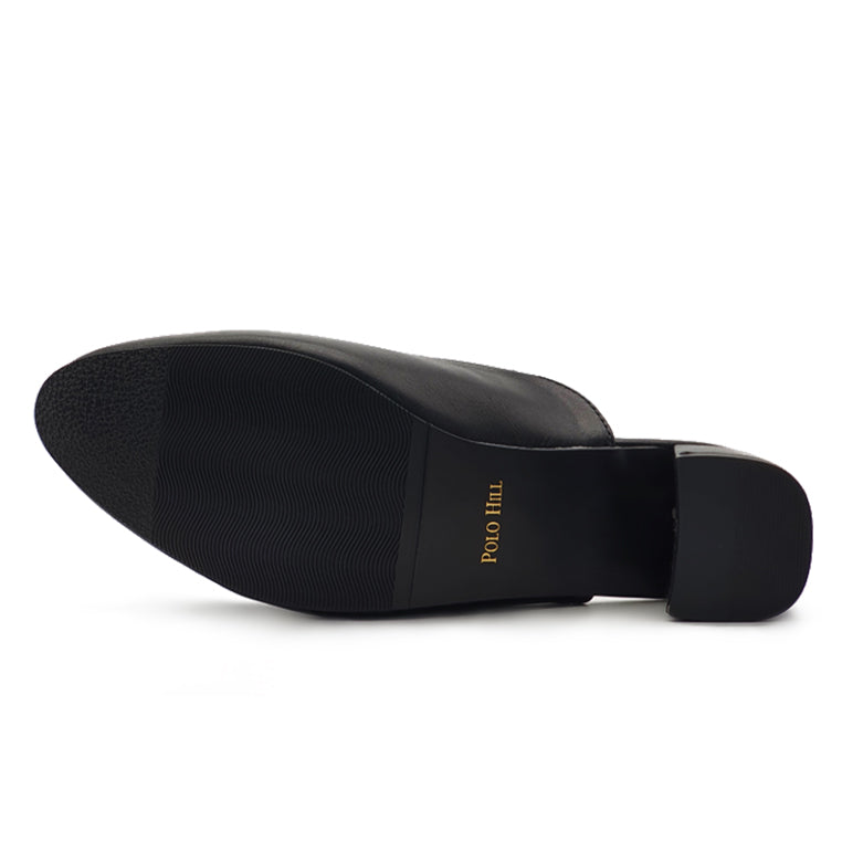Chunky Heeled Mules