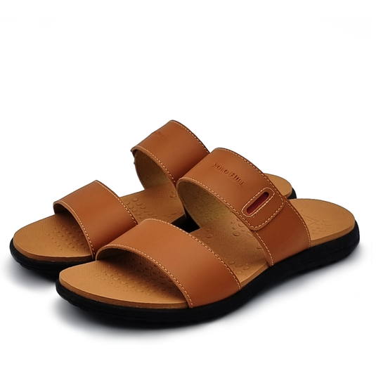 Two Strap Slide Sandals