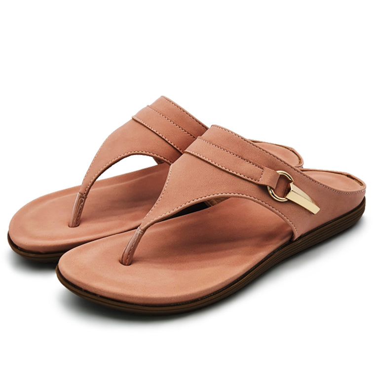 Load image into Gallery viewer, Flat Slide Thong Sandals
