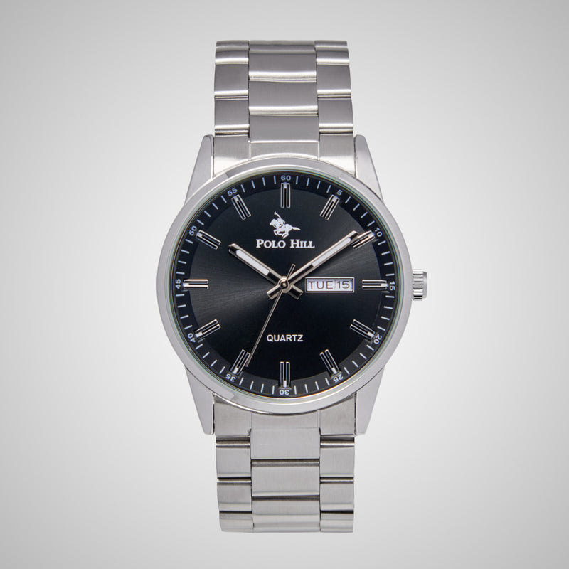 Load image into Gallery viewer, Silver Stainless Steel Band Analog Watch
