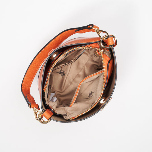 Juno Cylindrical Bucket Sling Bag