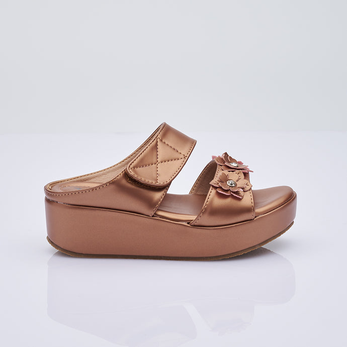 Kid Girl Velcro Wedge Sandals